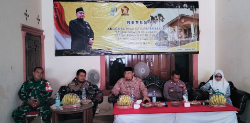 Anggota DPRD, Ridwan Arifin Terima Aspirasi Warga Dalam Reses I Tahun 2025: Tuntas Kemiskinan