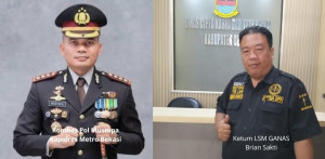 Ketua Umum LSM GANAS Mendukung dan Mengapresiasi Kapolres Metro Bekasi dalam Menjaga Kondusifitas Wilayah